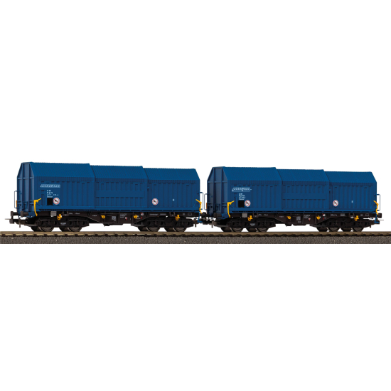 Piko 28307 Zestaw 2 wagonów teleskopowych , Skala H0